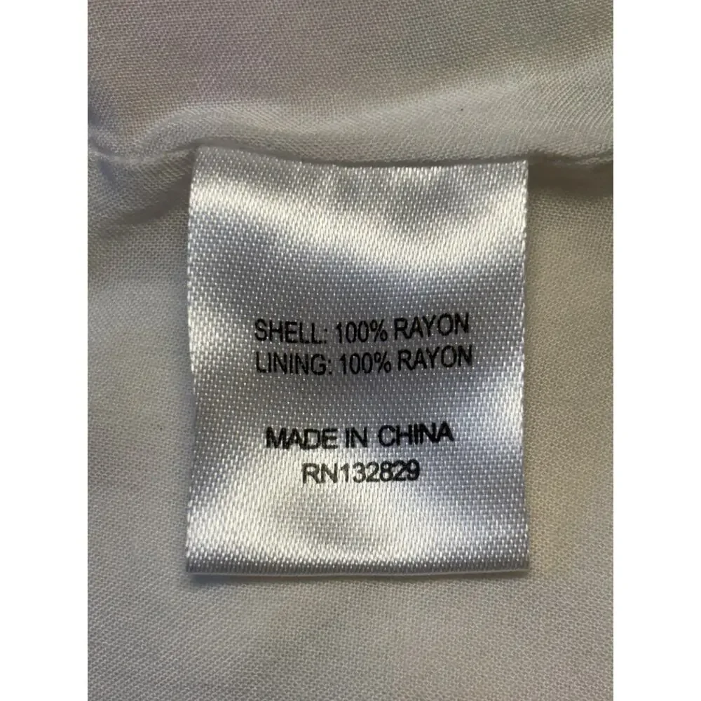 Majorelle Woodbury Crop Top In White Raspberry Size S Ruffle Short Sleeve Floral - Picture 7 of 7